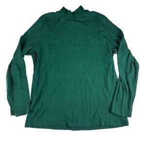 Karen Scott Green Long Sleeve Shirt - Women's XL